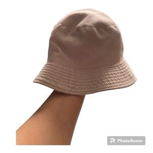 •Bucket Hat Plain Cotton Cap